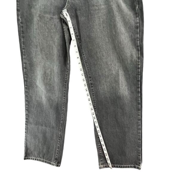 Ralph Lauren Jeans Mens 33x32 Gray Easy Fit Straight Casual Classic Y2K Preppy - Picture 9 of 14